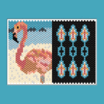 Flamingo 02 Tiny Peyote Bead Pattern PDF or Bead Kit